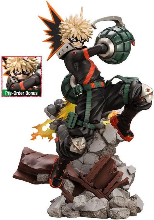 My hero academia artfx j katsuki bakugo ver. 2