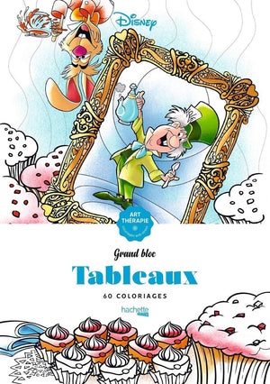 Hachette grand bloc disney tableaux: 60 coloriages - kleurboek voor volwassenen