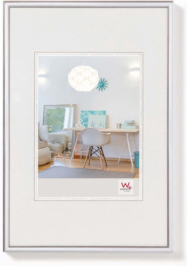 Walther new lifestyle - kunststof lijst - fotoformaat 18x24 cm - zilver