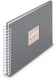 Hama spiraal fotoalbum - fine art - 28x24 - 50 pagina's - steengrijs