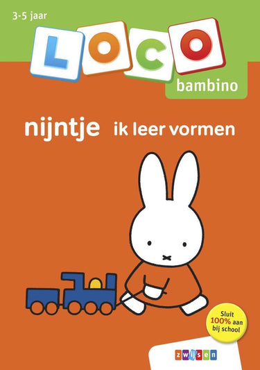 Wpg uitgevers bambino loco - nijntje ik leer vormen (3-5 jaar)