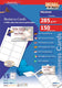 Decadry visitekaarten microline ft 85 x 54 mm, 285 g m², 150 kaartjes