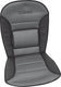 Carpoint stoelkussen comfort 90x45 cm – lendesteun – zwart grijs – antislip bevestiging – airbag geschikt – extra zitcomfort