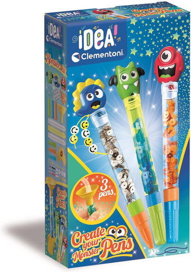 Clementoni idea maak je eigen pennen monster