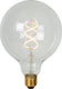 Lucide g125 - filament lamp - ø 12,5 cm - led dimbaar - e27 - 1x4,9w 2700k - transparant