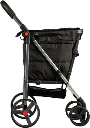 Rolser boodschappentrolley basket polar 4b - zwart