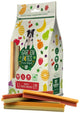 Garden bites duvoplus - fruity dental groovies hondensnacks - hondensnoepjes - vegetarisch glutenvrij - large 10st