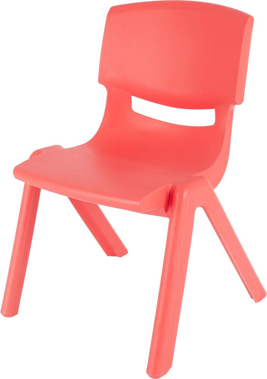 Bieco rood kunststof kinderstoeltje 04000005