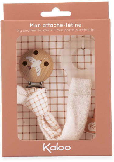 Kaloo home - fopspeenhouder crème