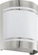 Eglo cerno wandlamp buiten - e27 - 16,5 cm - roestvast staal wit