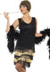 Vegaoo charleston outfit voor vrouwen - verkleedkleding - medium