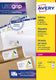 Avery etiketten quickpeel formaat 635 x 339 mm (b x h) 6.000 stuks 24 per blad