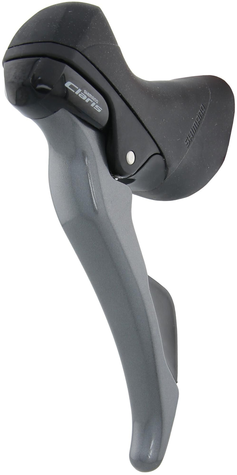 Load image into Gallery viewer, Shimano versteller (links) met remhendel 2 speed claris st-r2000 - grijs zwart
