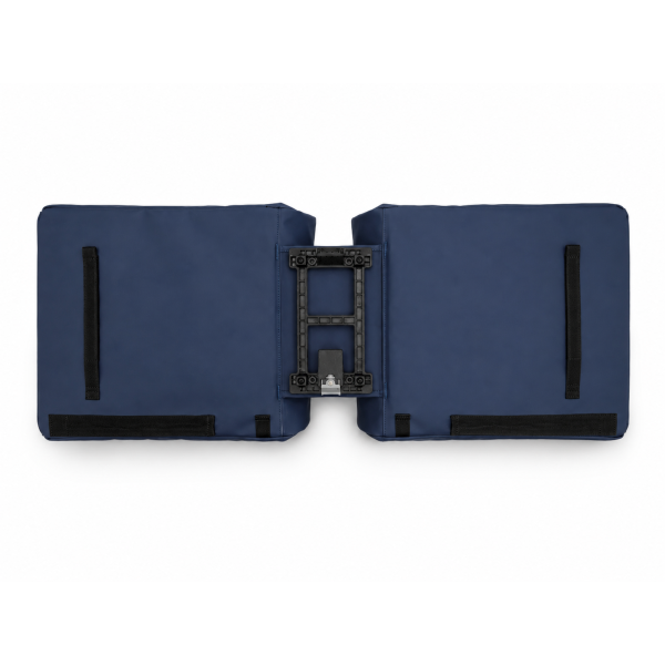 Afbeelding laden in galerijviewer, Newlooxs tas odense mik 2.0 double | dark blue | 39ltr
