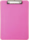Maul klembord a4 staand kunststof neon roze