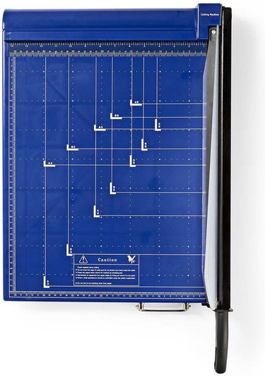 Nedis papiersnijmachine | 297 x 420 mm | blauw zwart | 1 stuks - pacu110a3 pacu110a3