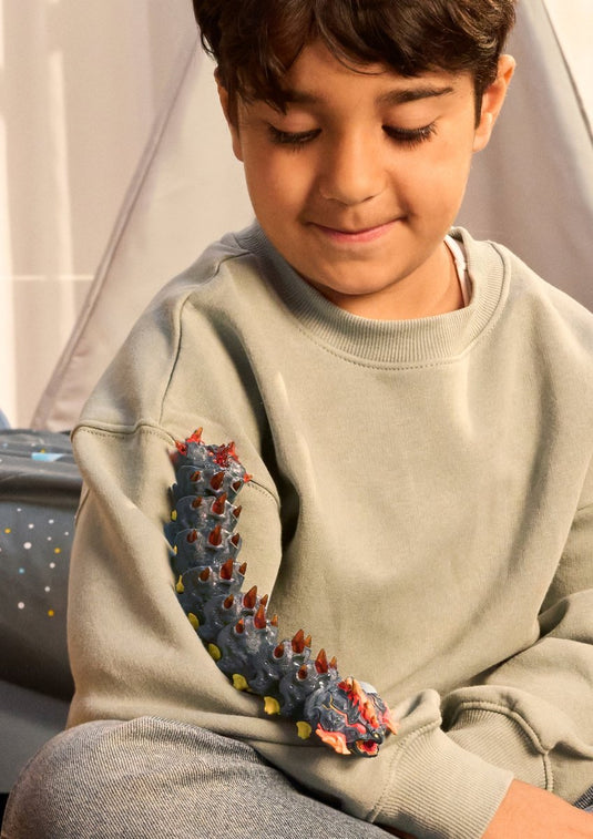 Schleich lavaworm