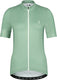 Bbb cycling fietsshirt dames korte mouw donnafit - wielershirt dames korte mouw - comfortabel en sneldrogend wielrenshirt dames - salie - maat l - bbw-412