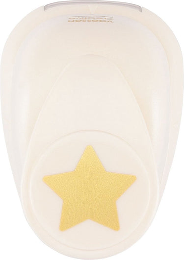 Vaessen creative pons - figuurpons - ster - 2,3 x 2,4 cm