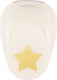 Vaessen creative pons - figuurpons - ster - 2,3 x 2,4 cm