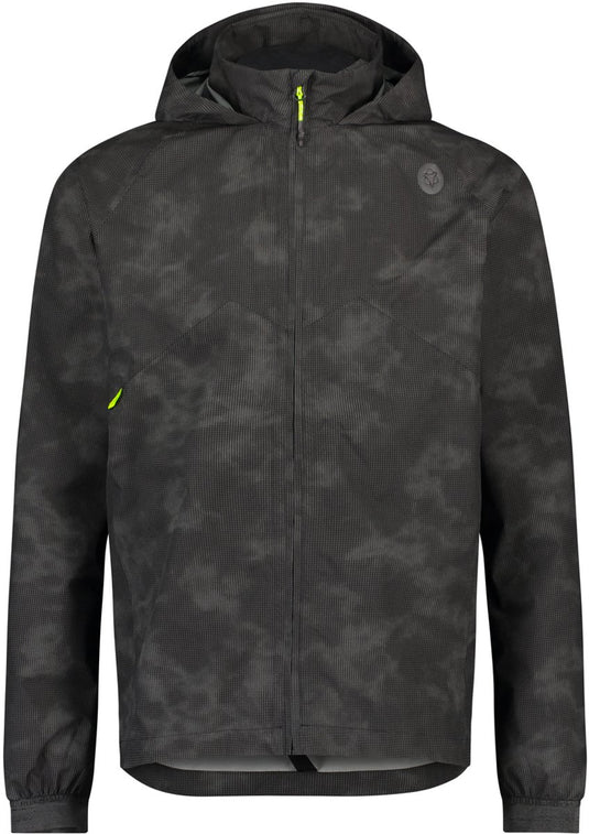 Agu compact regenjas commuter heren - zwart - l - reflecterend