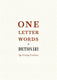 One-letter words, a dictionary