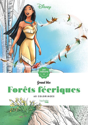 Hachette heroes les grands blocs disney forêts féeriques - kleurblok voor volwassenen