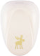 Vaessen creative pons - figuurpons - eland - 4,6 x 6,8 cm