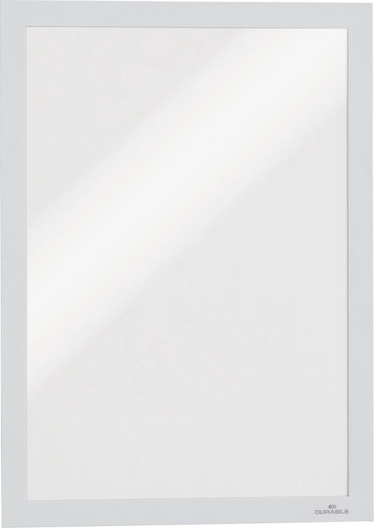 Durable 487202 duraframe a4 - 4872 infoframe, zelfklevend din a4 wit (b x h) 236 mm x 322 mm 2 stuk(s)