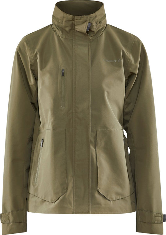 Craft adv bike ride hydro jacket dames - maat l