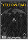 Aurora schrijfblok - yellow pad - recycled - a4 - geel - 80g - gelinieerd - 80 vel