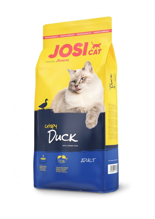 Josera josicat crispy duck serie - katten droogvoer - 10kg - rijk aan eend - zonder graan