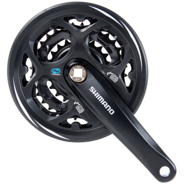 Load image into Gallery viewer, Shimano crankstel altus m311 7 8v 22 32 42t -5mm verdiept
