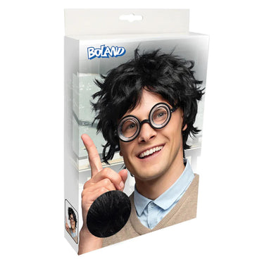 Boland pruik nerd pruik nerd feestartikel