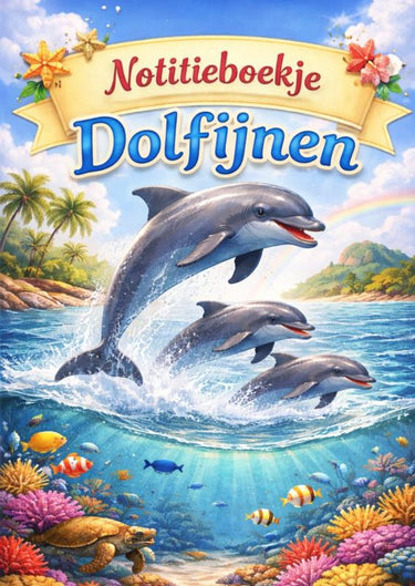 Notitieboekje, dolfijnen