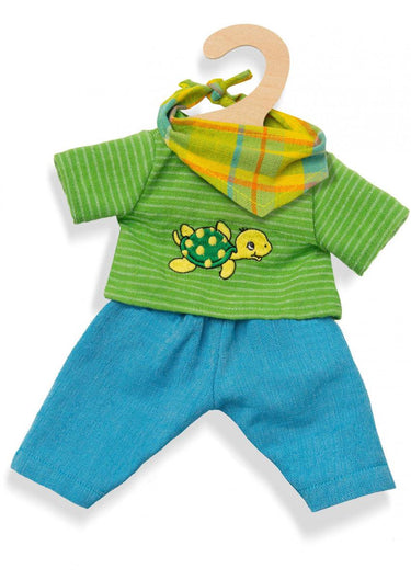 Heless poppenkleding fair traide outfit max, 28-35 cm