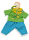 Heless poppenkleding fair traide outfit max, 28-35 cm