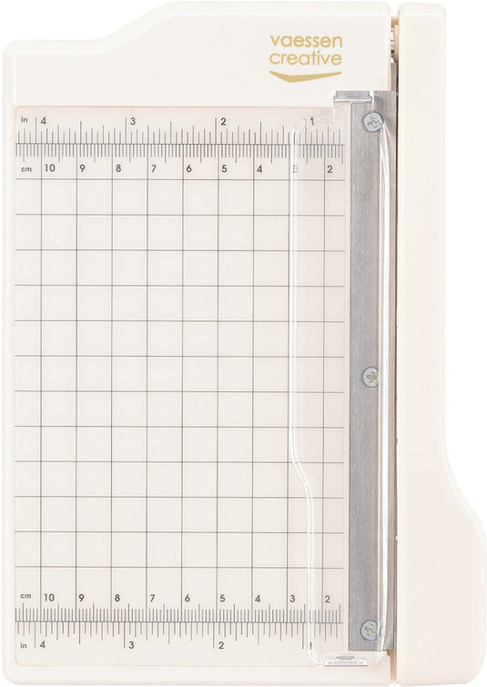 Vaessen creative papiersnijder - mini guillotine - 15cm