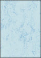 Sigel designpapier a4 - met motief marmer blauw - tweezijdig - 200 grams - 50 vel - si-dp551