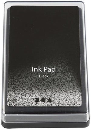 Creativ company stempelinkt, zwart, h: 2 cm, afm 9x6 cm, 1 stuk