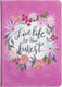 Eccolo notitieboek - live life to the fullest - lijn - ca.15x20cm - ec-d460a