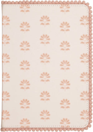 Eccolo notitieboek - pompom blockprint - lijn - ca.15x20cm - ec-d459c
