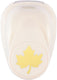 Vaessen creative pons - figuurpons - esdoornblad - 2,6 x 2,4 cm