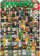 Educa - puzzel - 1000 stukjes - collage bierflesjes - legpuzzel