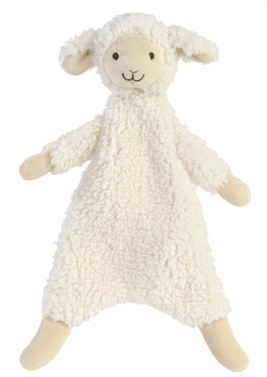 Happy horse lam leo knuffeldoekje - wit - baby cadeau