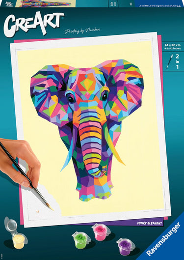 Ravensburger creart schilderen op nummer - elephant