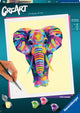 Ravensburger creart schilderen op nummer - elephant
