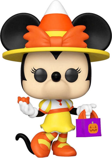 Disney funko mickey mouse verzamelfiguur halloween pop! minnie trick or treat 9 cm multicolours