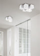 Trio fernando - plafonniere - wit mat - gu10 - binnenverlichting