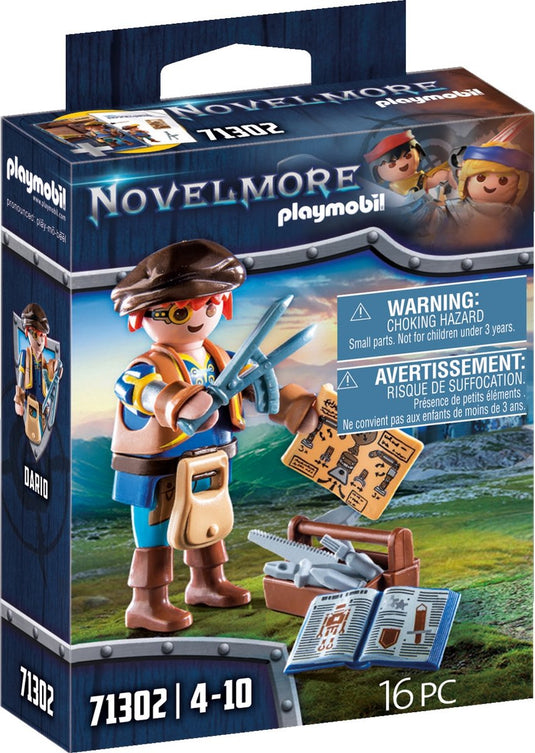 Playmobil novelmore - dario met gereedschap - 71302